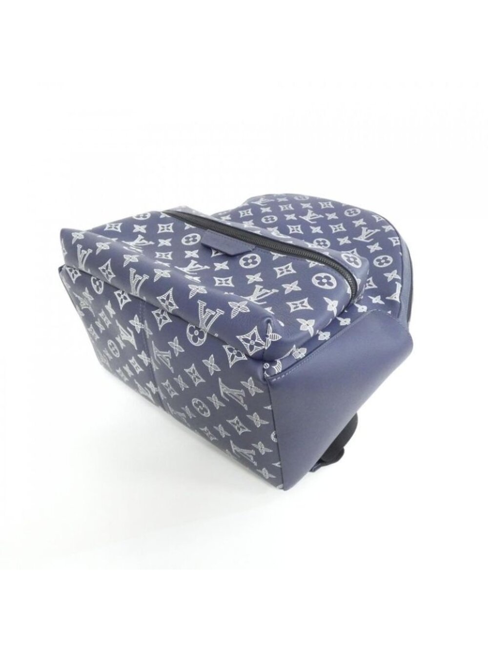 Louis Vuitton Monogram Shadow Discovery Backpack PM Sac Navy Bleu - Picture 3 of 6